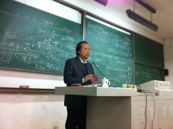 Deputy Principal Liu Ya was invited to attend the meeting of faculty members